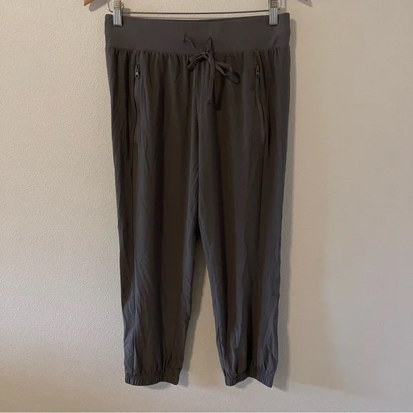 Zella Pants Jumpsuits Z By Zella Cropped Jogger Gray Workout